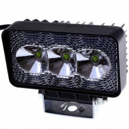 REFLEKTOR LED, 10-30V, 9W, IP67, CZARNY