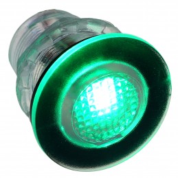 LAMPKA PODWODNA LED, 12V, KOLOR ZIELONY,D34MM - NSE 40160-4 - auramarine.pl